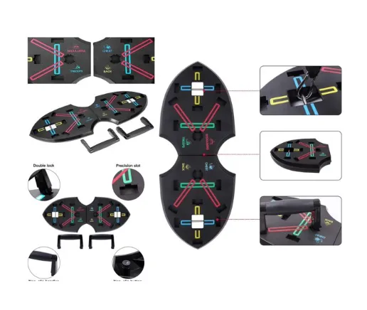 10 in 1 Push Up Rack Board System Fitness Workout