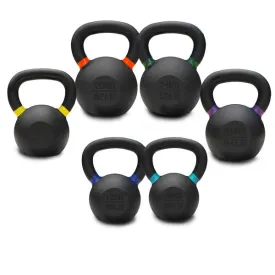 10KG TO 28KG PREMIUM POWDER COATED KETTLEBELLS SINGLE PACK