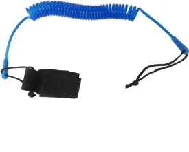 2024 NEW Stand UP Paddle Board 10FT SUP Leash 5mm Coiled Spring Leg Rope Leash - Blue