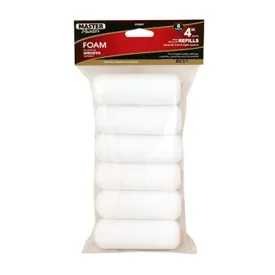 4 in. Mini Paint Roller Covers - High-Density Foam - 6 PACK