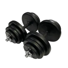 48kg Premium Rubber Dumbbell Set