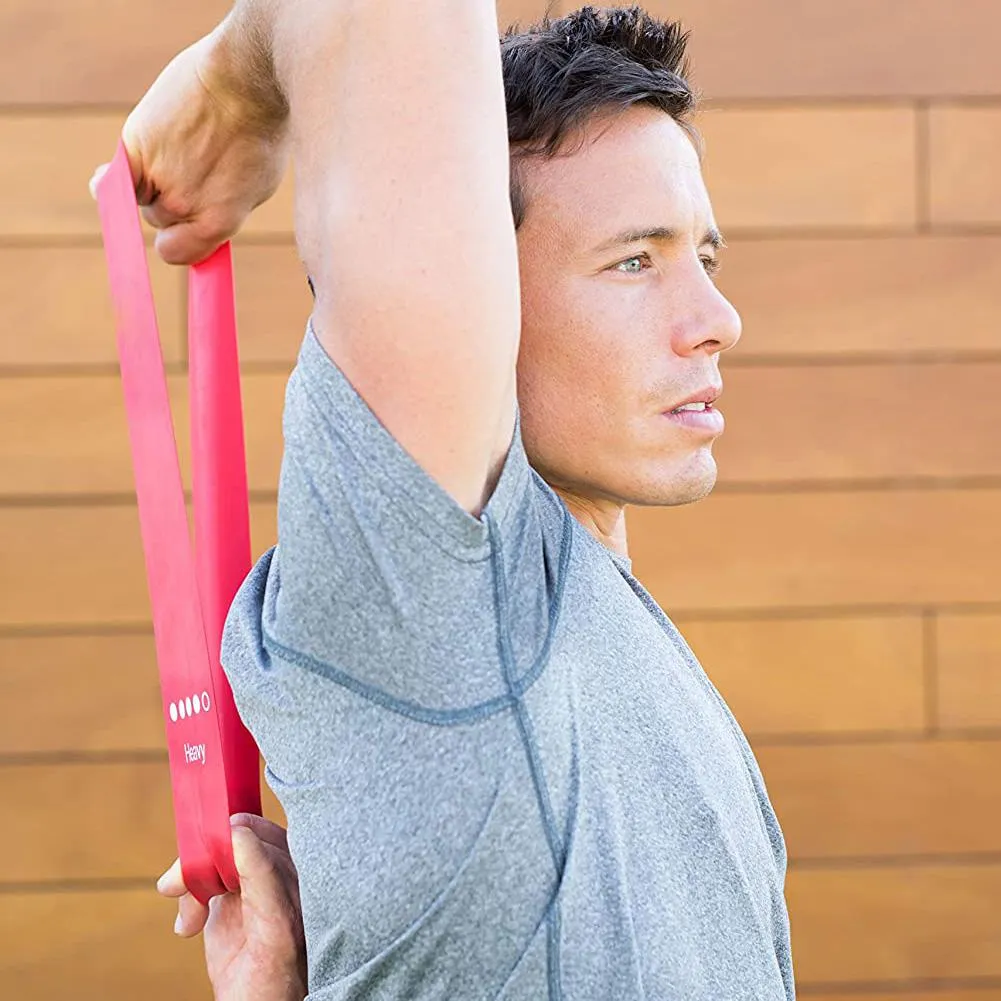 5-Piece Set: Resistance Loop Exercise Bands