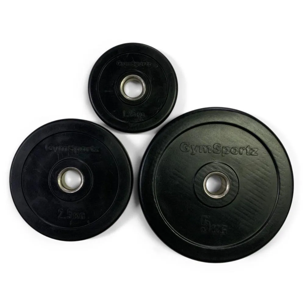 58kg Premium Rubber Dumbbell Set