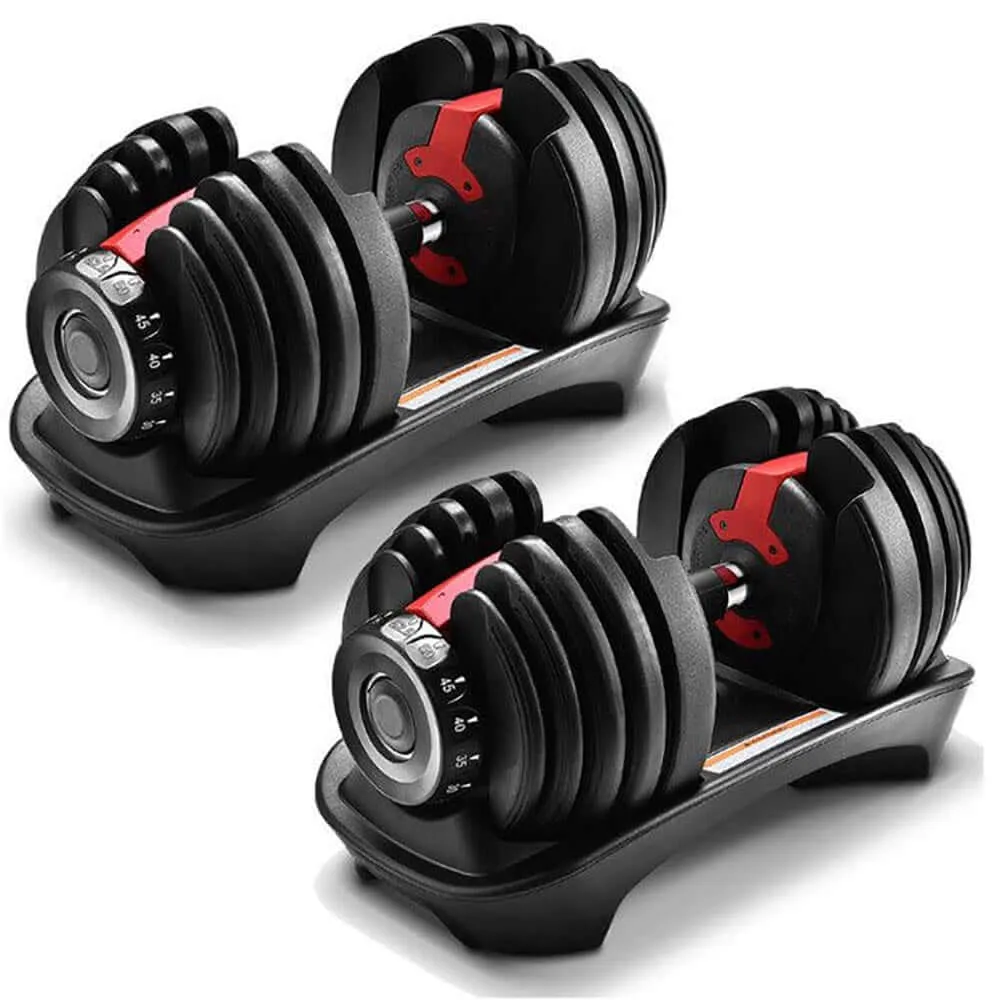 Adjustable Dumbbells 24Kg X 2 pcs