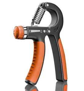 Adjustable Hand Gripper | 10 Kg To 40 Kg | Orange
