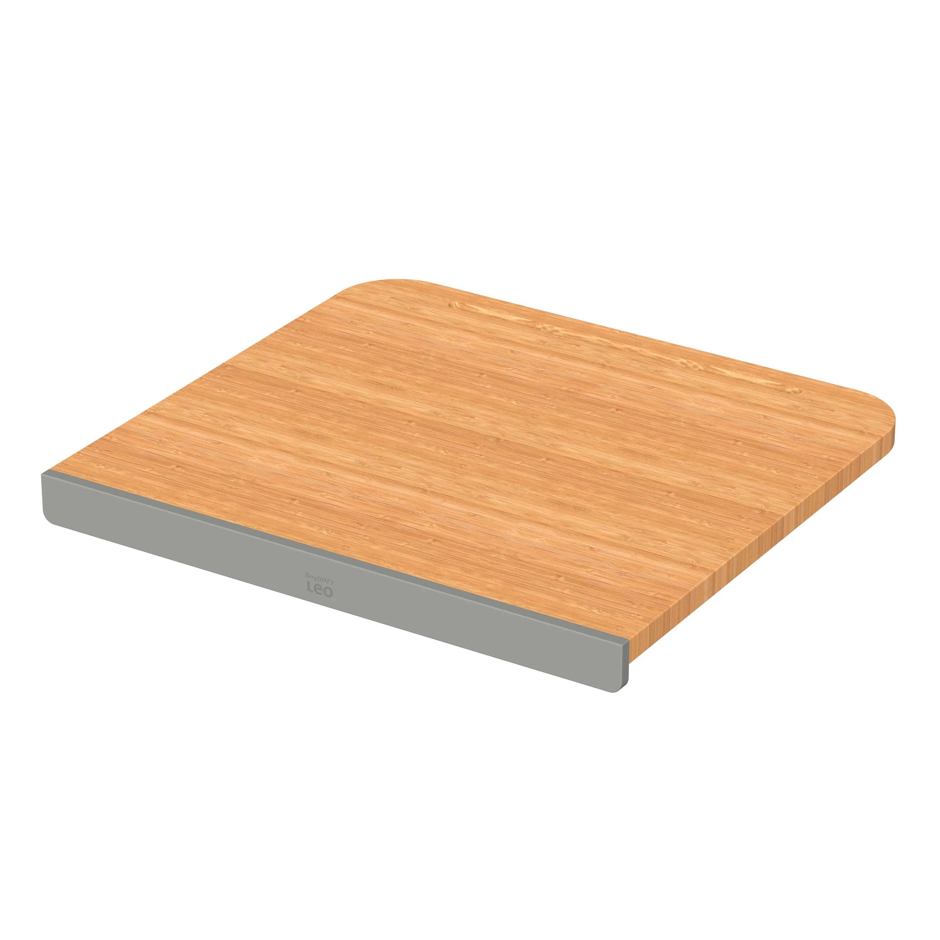 BergHOFF Balance Bamboo Cutting Board with Tablet Stand 17.5", Recycled Material