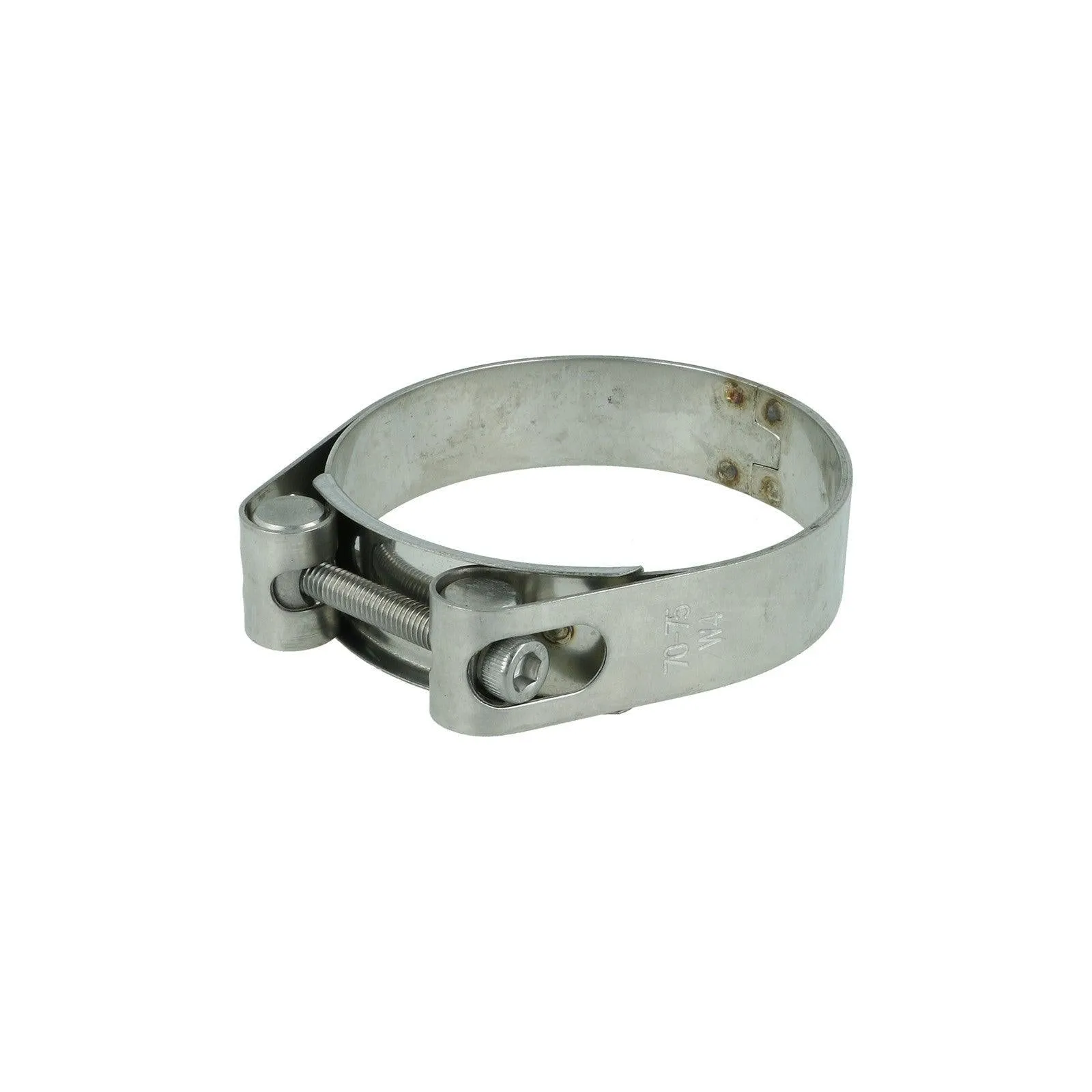 BOOST Products Heavy Duty Clamp Double Bands - Stainless Steel - 65-70mm
