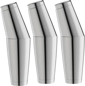 Boston Cocktail Shaker Set, 18 oz & 28 oz Stainless Steel Weighted Shaker Tins, Metal Martini Shaker Drink Mixer for Bartending, professional Bar Tools for Bartender