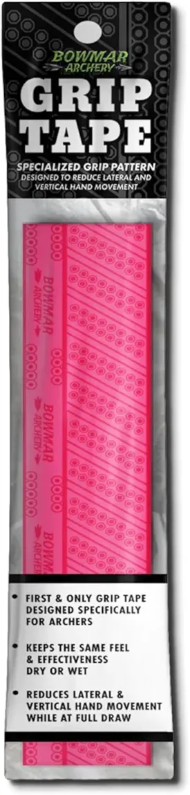Bowmar Archery Grip Tape, Designed for Archers, Self-Adhering, Effective in Dry or Wet Conditions, Comfortable, Tacky, Easy to Install