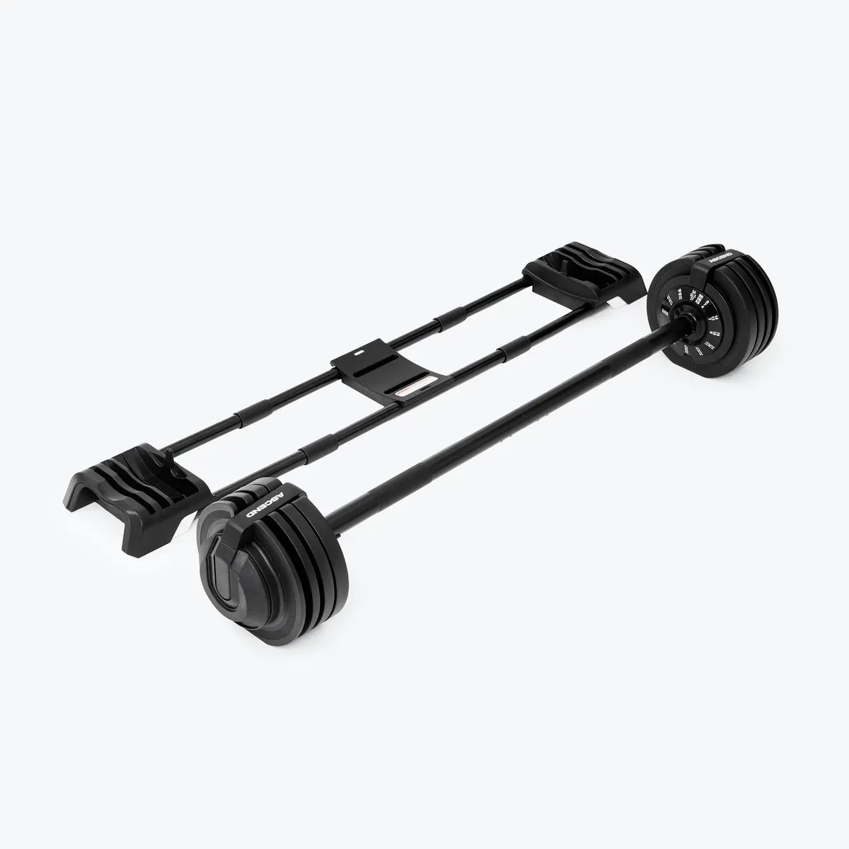 Bundle:  Ascend 3-in-1 Adjustable Dumbbells (7 to 52.5 lb) & Bench