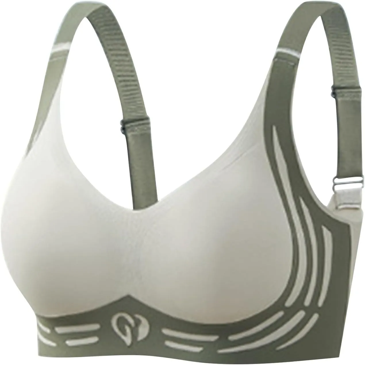 Caralush Bra Lushfitting Comfort Powerful Push-up Seamless Bras,Caralush Bra,Wireless Underwear Bra for Older Women