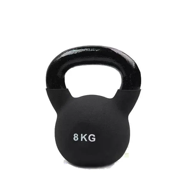 Cast Iron Coated 8kg, 10kg, 12kg Kettlebell