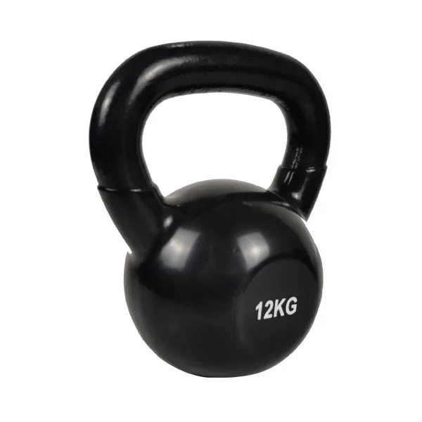 Cast Iron Coated 8kg, 10kg, 12kg Kettlebell