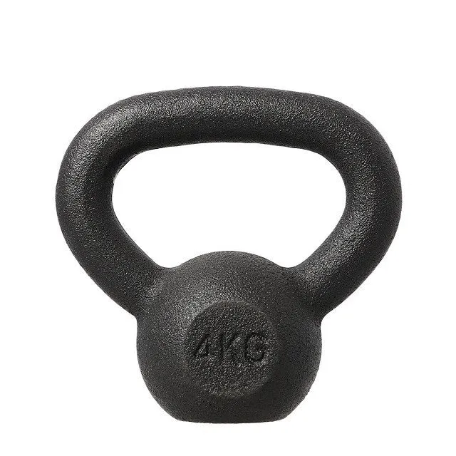 Cast Iron Kettlebell 4Kg Hms Kzg4