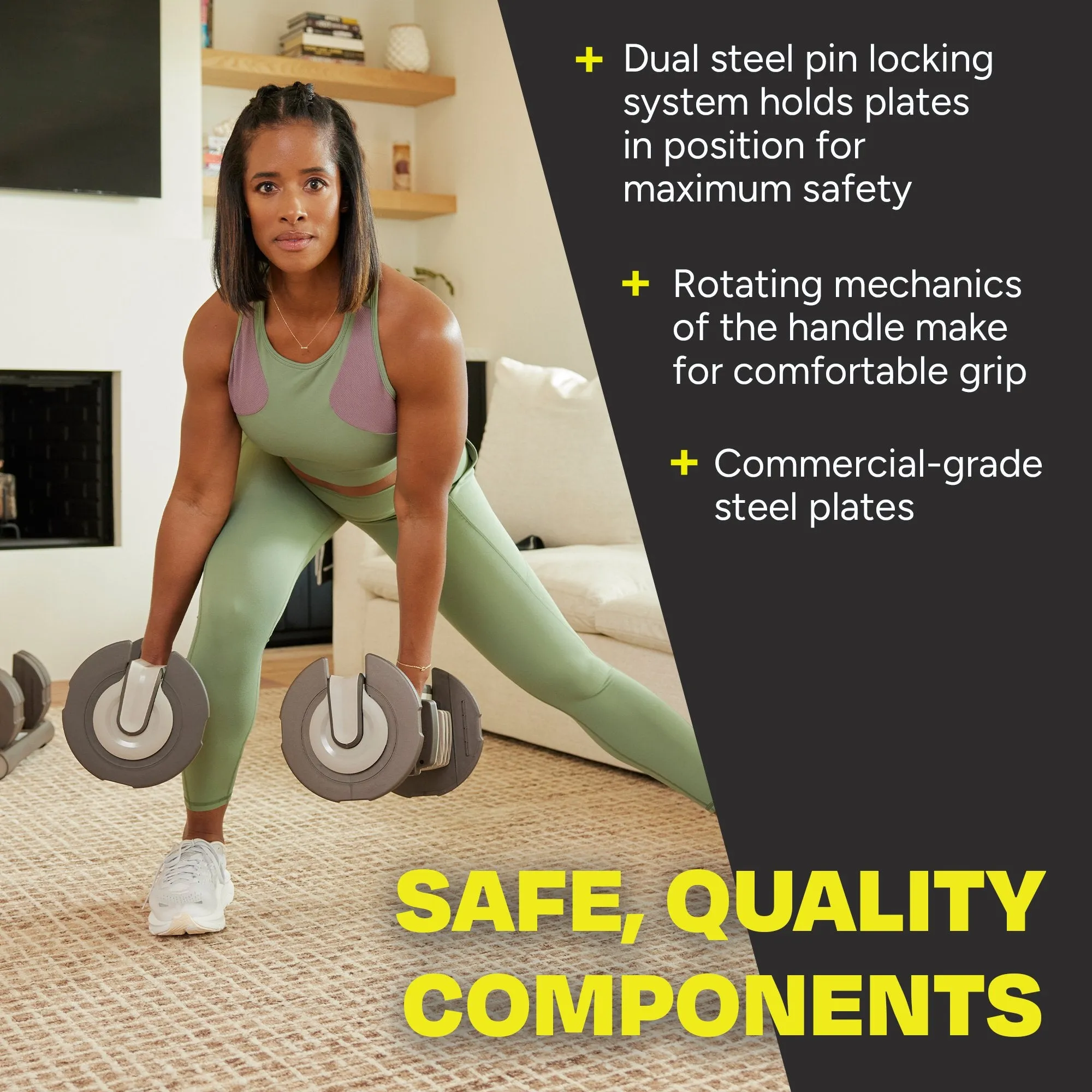 Centr Smart Stack 5-50 Adjustable Dumbbell
