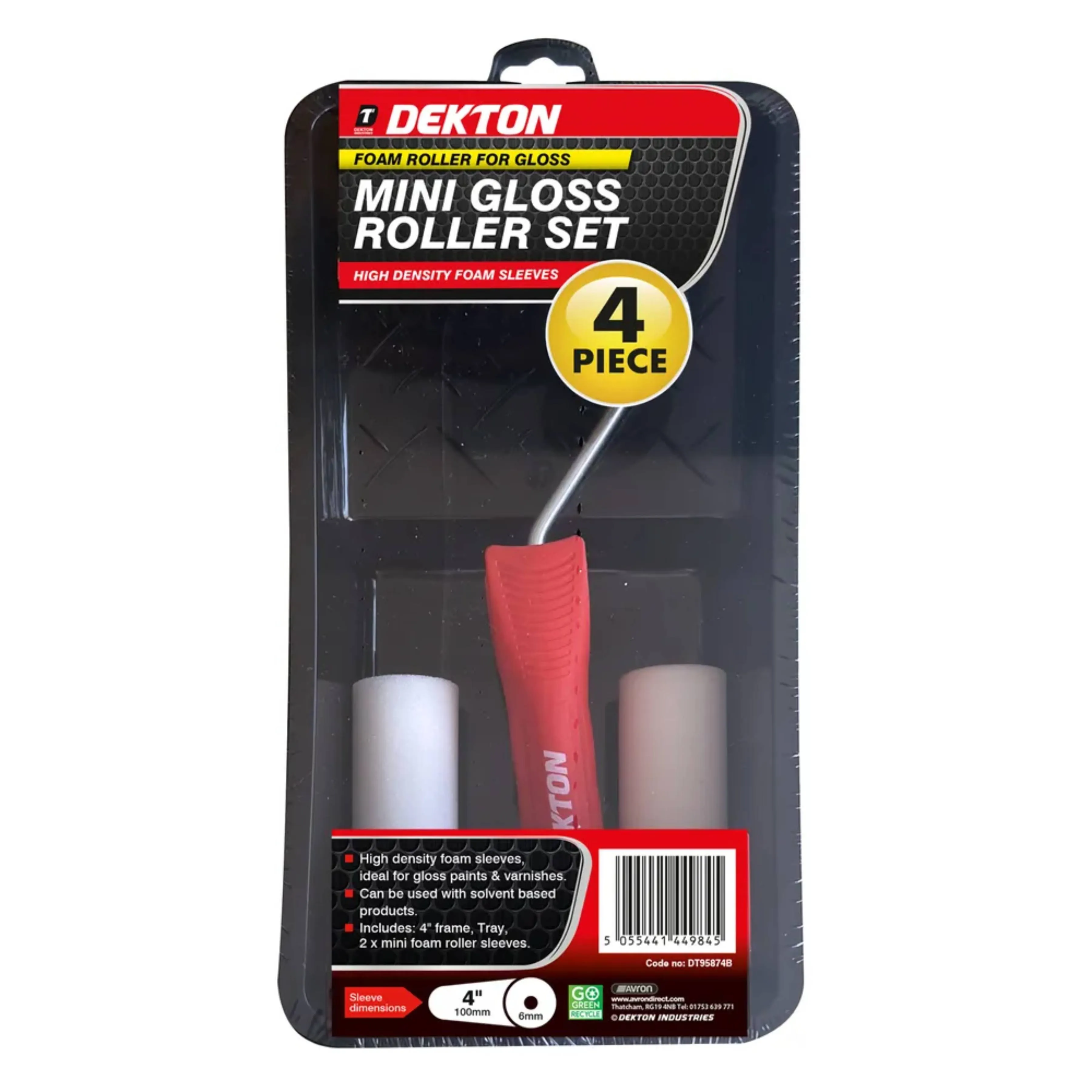 DEKTON 4" 4PC Gloss Set