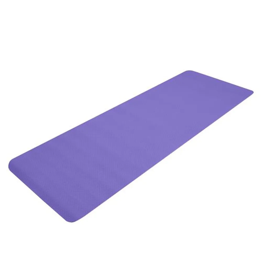 DSSTYLES TPE Yoga Mat 183*61*6cm Non-slip Gym Pad Purple