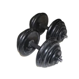 Dumbbells Adjustable Rubber 25kg