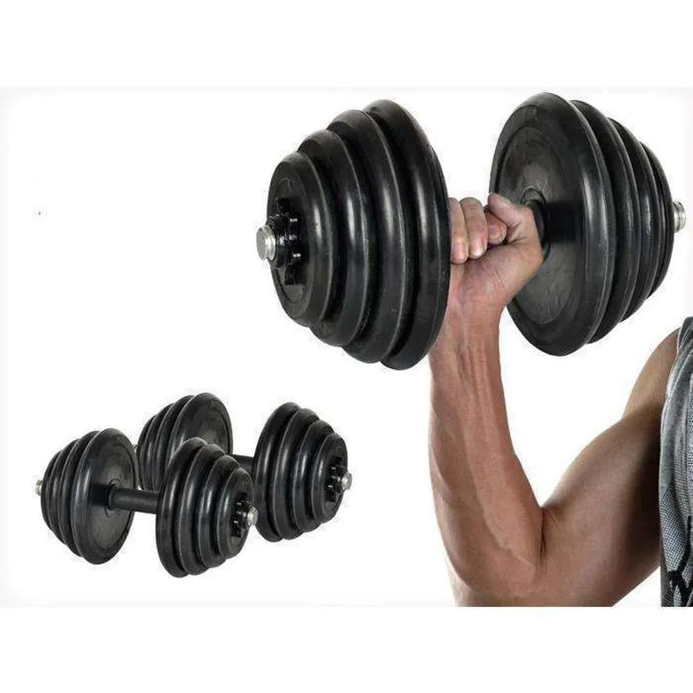 Dumbbells Adjustable Rubber 25kg