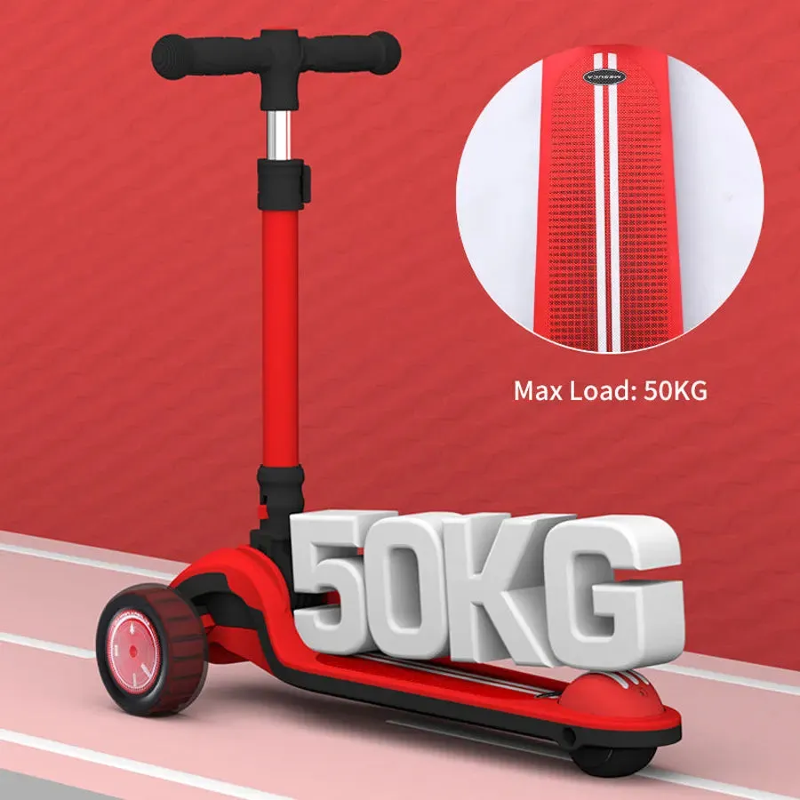 Ferrari Twist Scooter For Kids With Adjustable Height (Red)