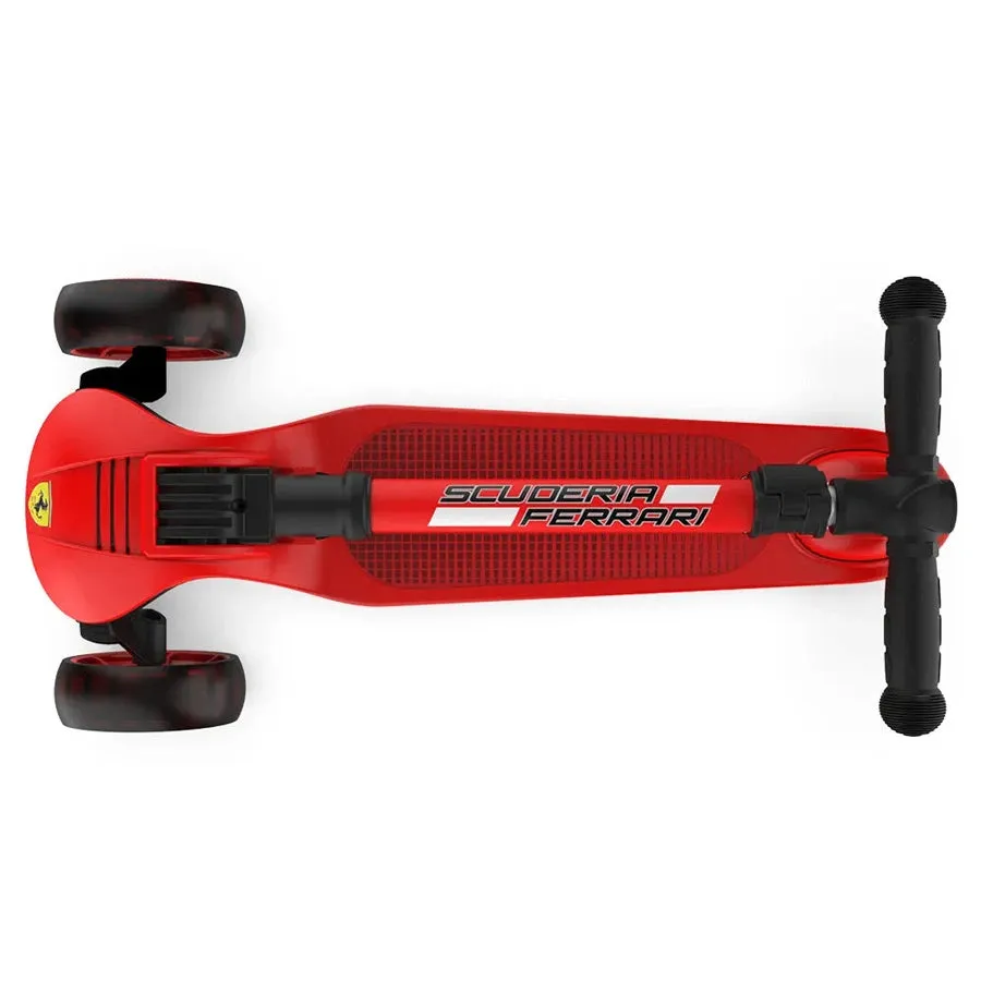 Ferrari Twist Scooter For Kids With Adjustable Height (Red)