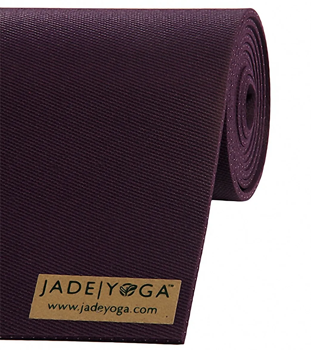 Jade Yoga Harmony Natural Rubber Yoga Mat 74" 5mm