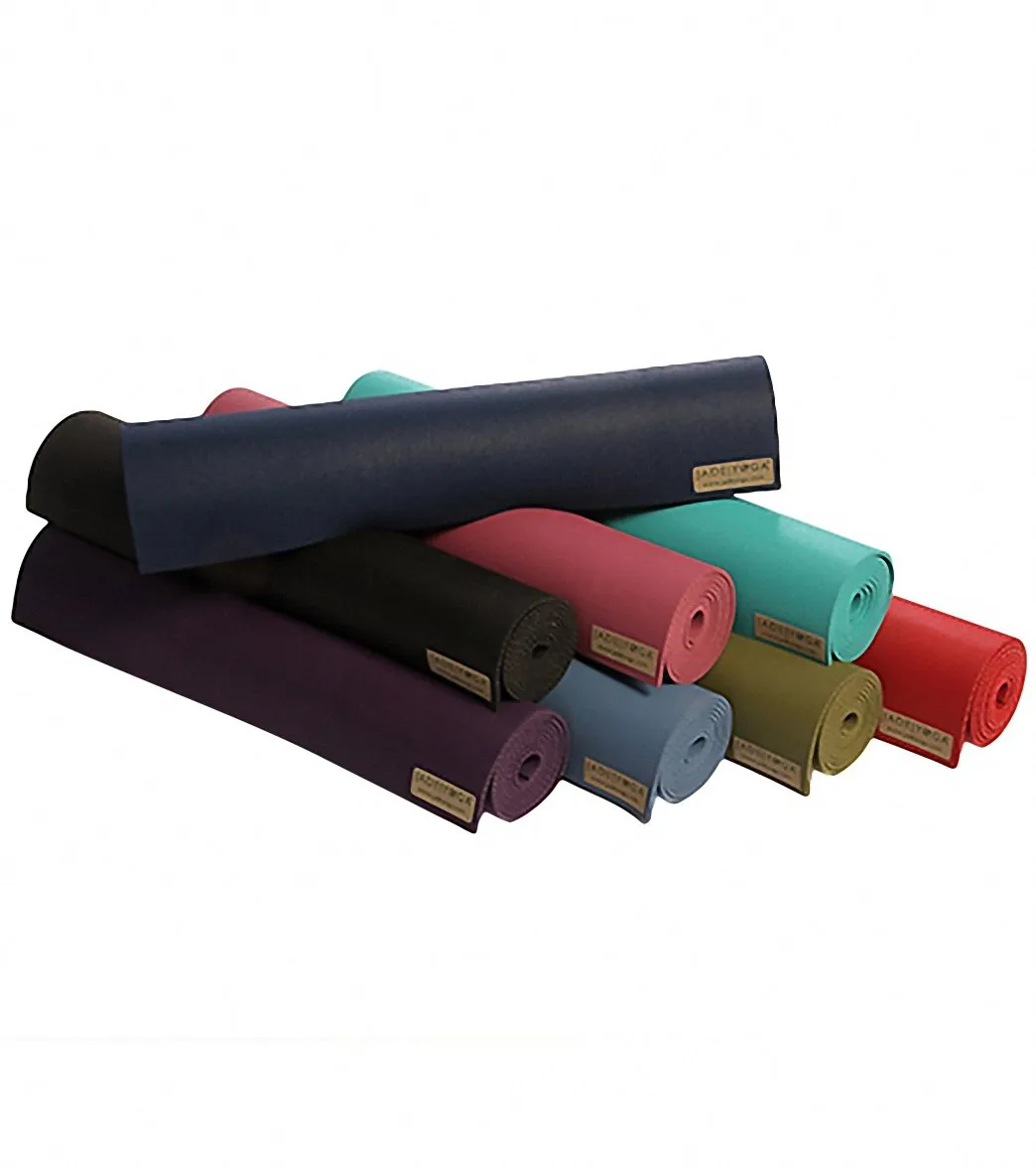 Jade Yoga Harmony Natural Rubber Yoga Mat 74" 5mm