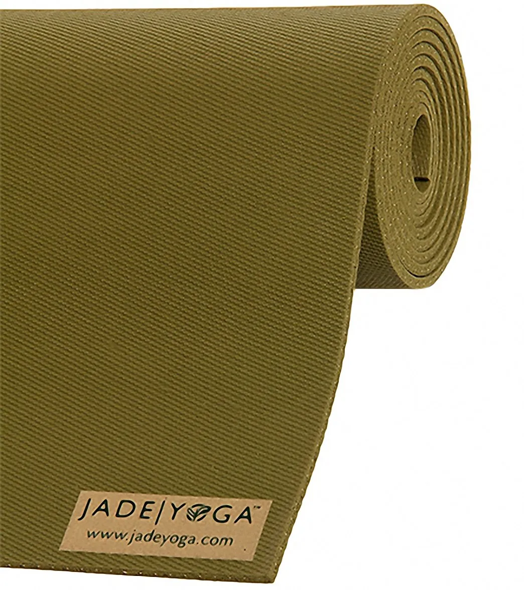 Jade Yoga Harmony Natural Rubber Yoga Mat 74" 5mm