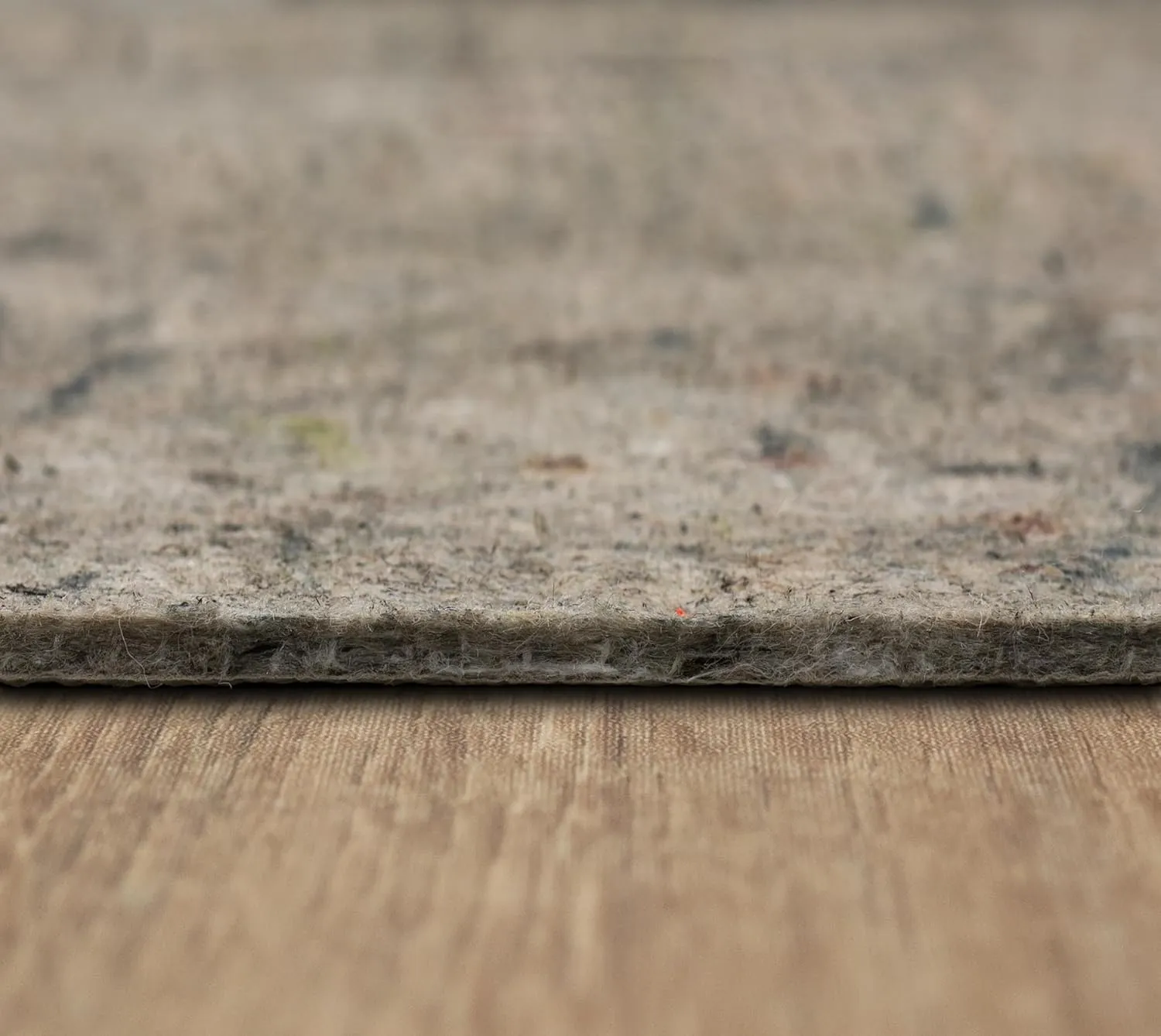 Mohawk Home 6' x 9' Non Slip Rug Pad Gripper 1/4 Thick Dual Surface Felt   Rubber Gripper - Safe for All Floors, Synthetic Fiber, Brown