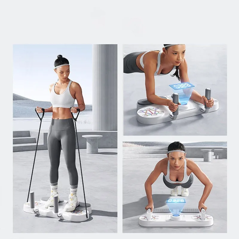 Multi-functional plank support muscle training artifact push-up abdominal plate set(10 Pack)