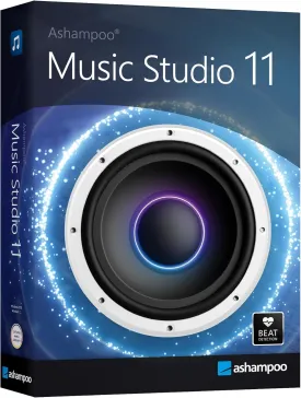 Music Studio 11 - Music software to edit, convert and mix audio files - Eight music programs in one for Windows 11, 10