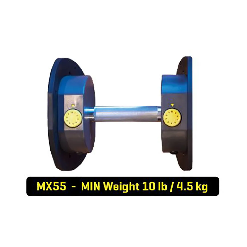 MX Select Adjustable Dumbbells with Stand 10-55lbs - Discontinued