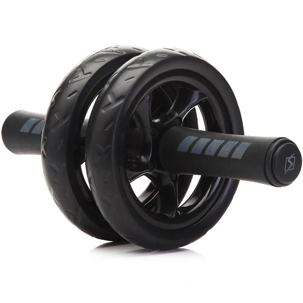 No Noise Abdominal Wheel Ab Roller (With Mat)