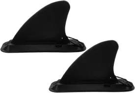 POPETPOP 2 Piece Slide-in Fins Replacement Fins for Surfboard Paddleboard Sup Stabilizer Separator Balance Fin User-Friendly