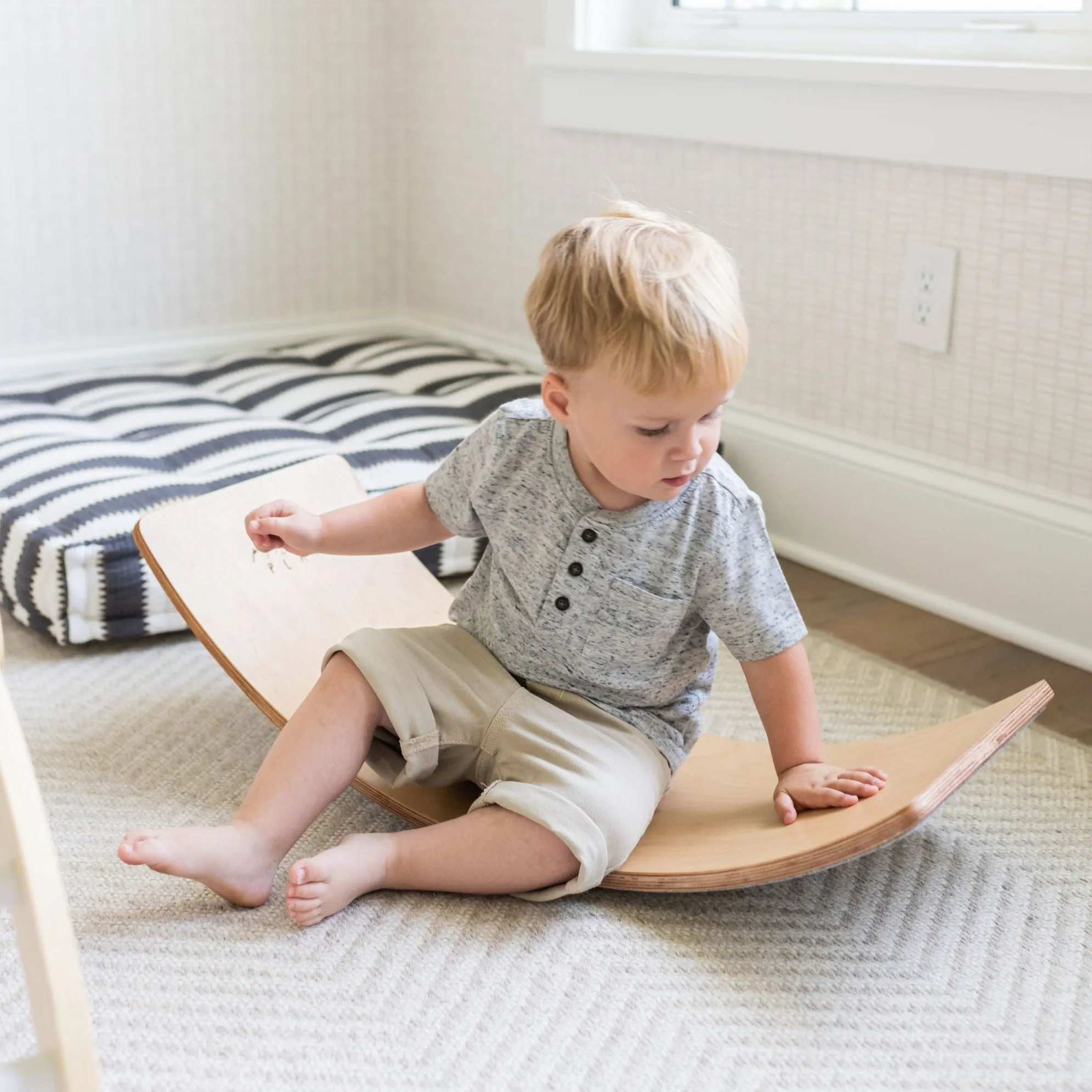 Poppyseed Play Wooden Balance Board