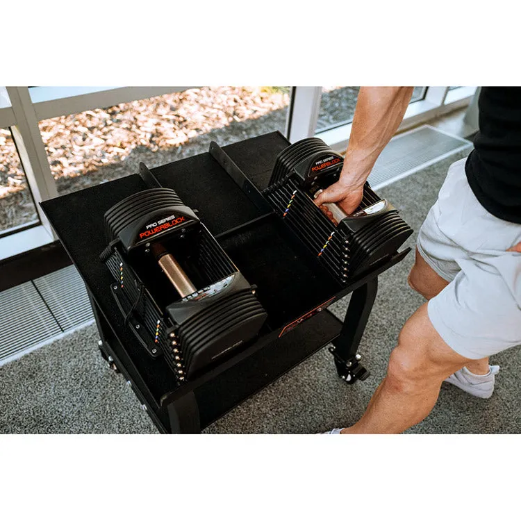 PowerBlock Commercial Pro 50 Adjustable Dumbbell Set