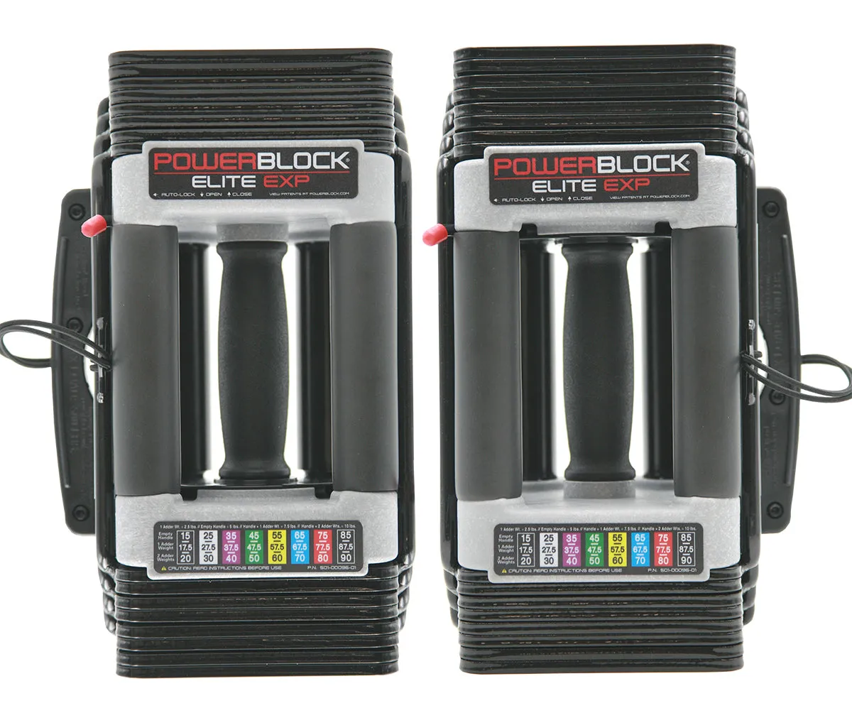 Powerblock Elite EXP Adjustable Dumbbell Set