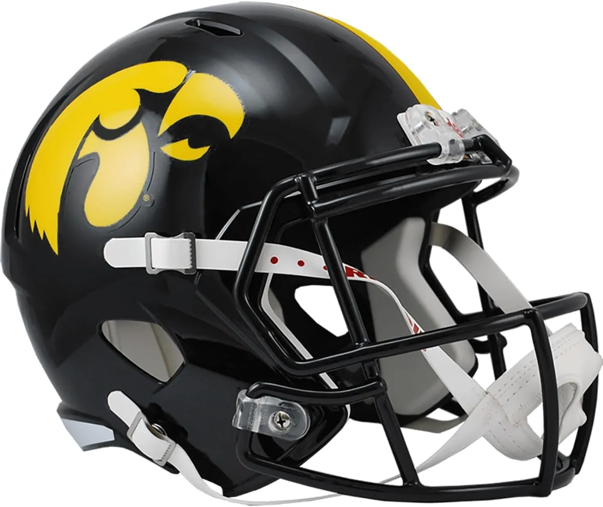 Riddell mens Riddell Full Size Replica- Iowa Hawkeyes Speed Mini, Yellow, Medium US