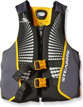 Stearns Men's V1 Series Hydroprene Life Vest, USCG Approved Type III Life Jacket with Sculpted Back Design & Comfortable Materials, Great for Boats, Swimming, Watersports, & More