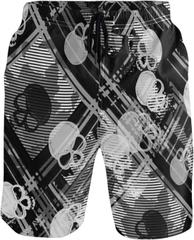 visesunny New Summer Men's Swim Trunks Quick Dry Bathing Suits Holiday Beach Short Casual Board Shorts