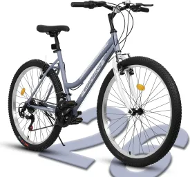 Womens' Girls 24/26 Inch Kids Mountain Bikes, 21-Speed Children's Day Gifts for Ages 10  Years Old Bicycles, School Work Daily Commuting Summer Travel Bikes