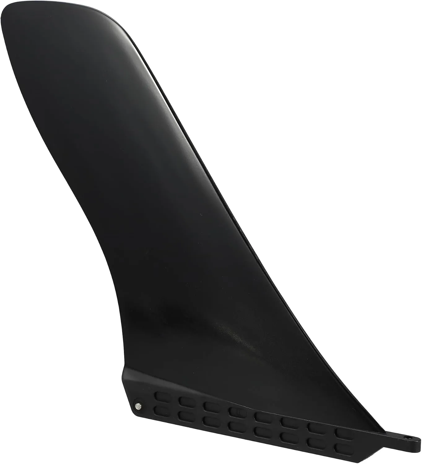 X AUTOHAUX 9" Surfboard Fin Paddle Board Fin Detachable Nylon Fiber Universal for SUP Black