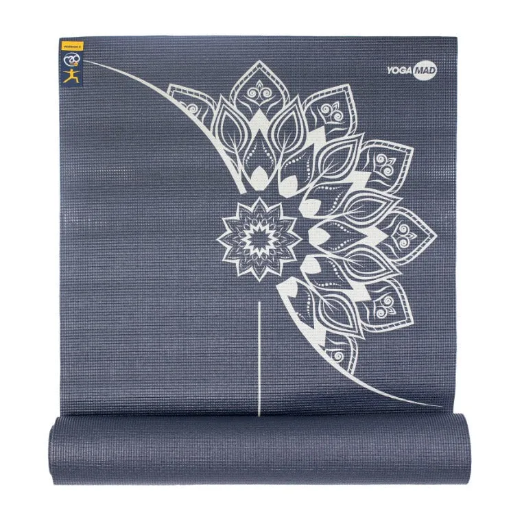 Yoga Mad Mandala Alignment Yoga Mat - 4mm