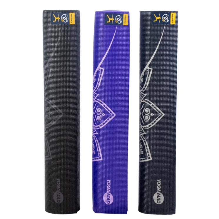 Yoga Mad Mandala Alignment Yoga Mat - 4mm