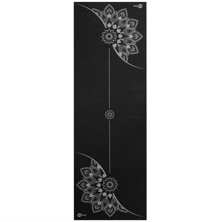 Yoga Mad Mandala Alignment Yoga Mat - 4mm