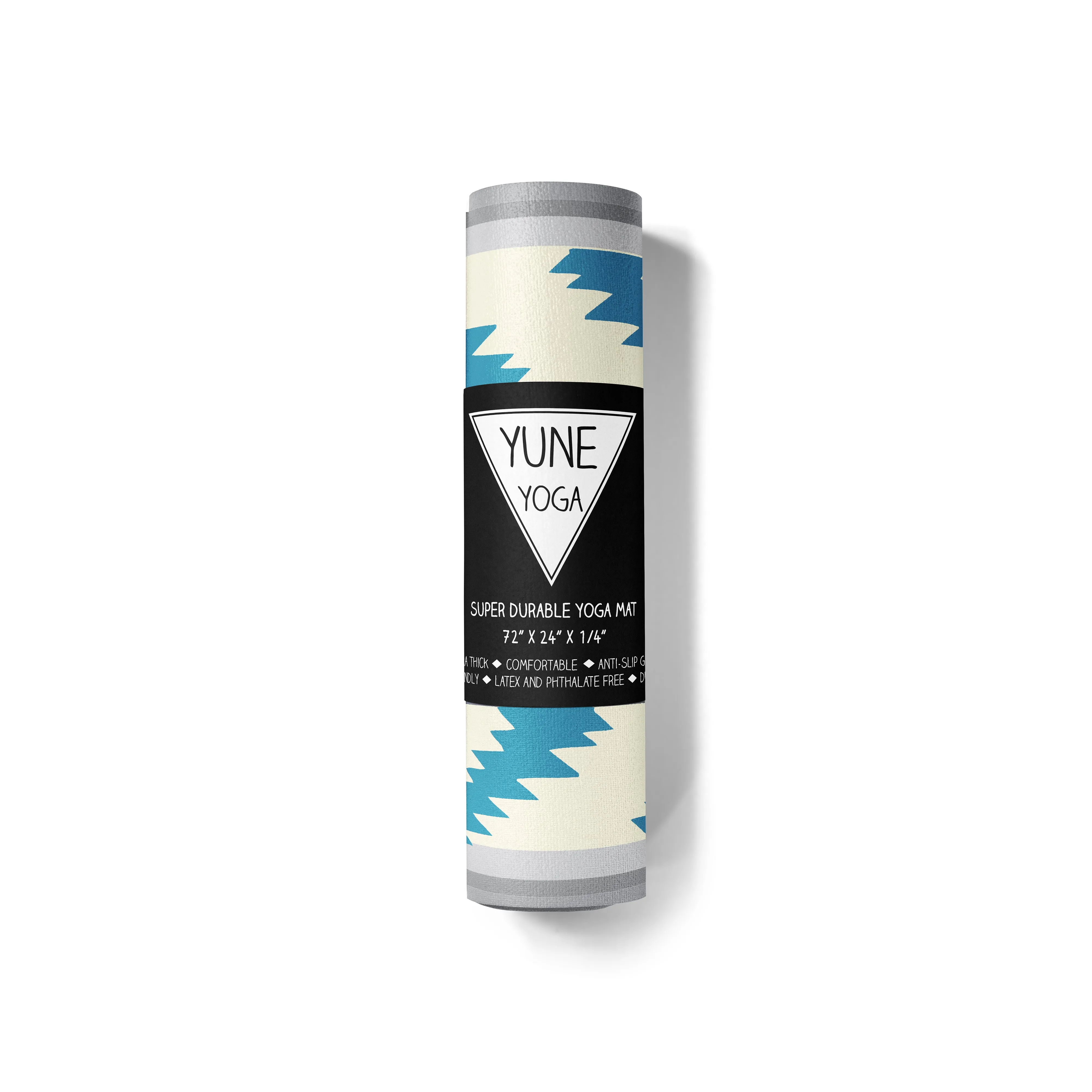 Yoga Mat | 6mm Thick | Blue | Non-Slip | Eco Friendly | Yune Yoga | Bear Creek Juniper