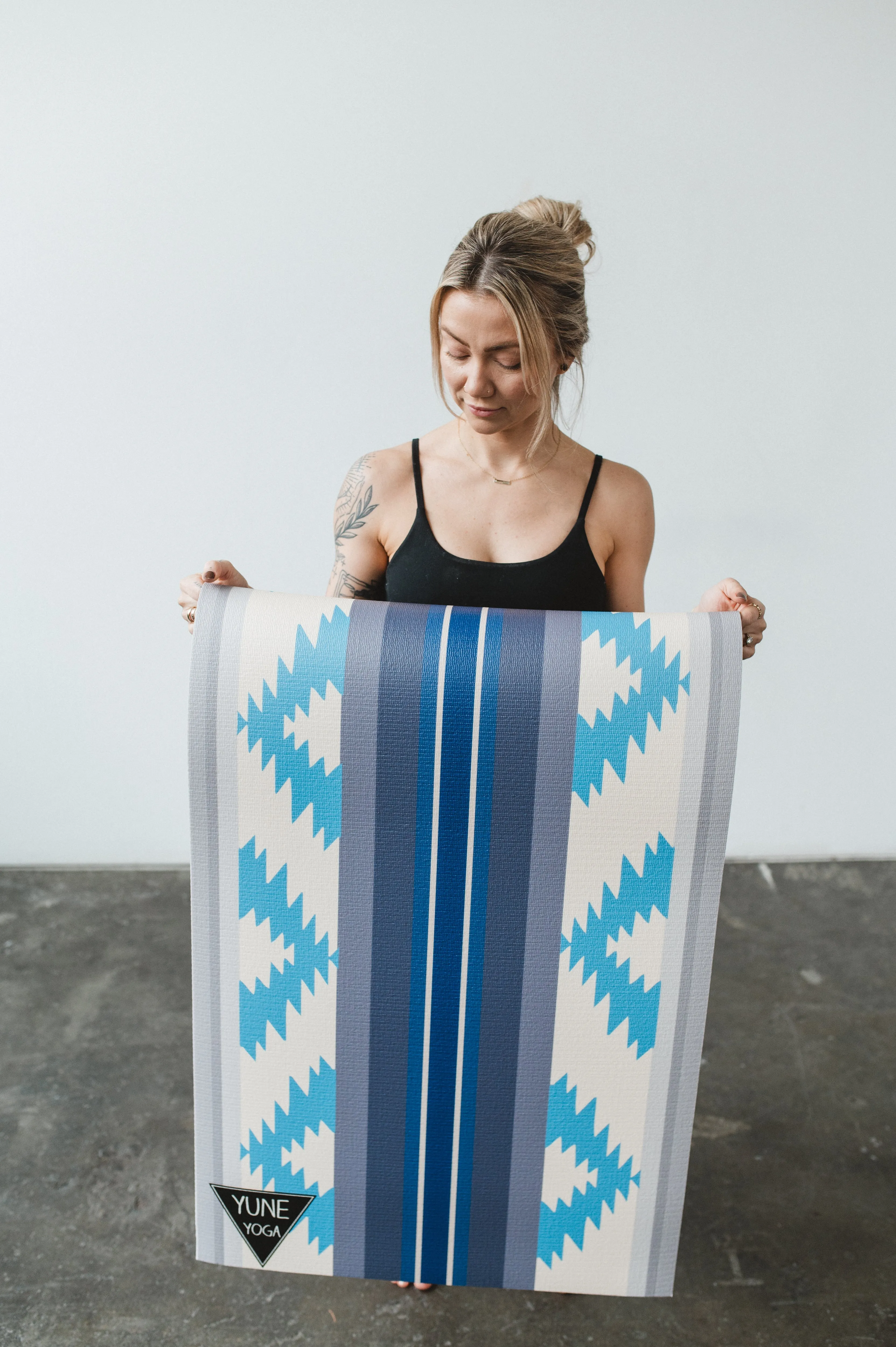 Yoga Mat | 6mm Thick | Blue | Non-Slip | Eco Friendly | Yune Yoga | Bear Creek Juniper