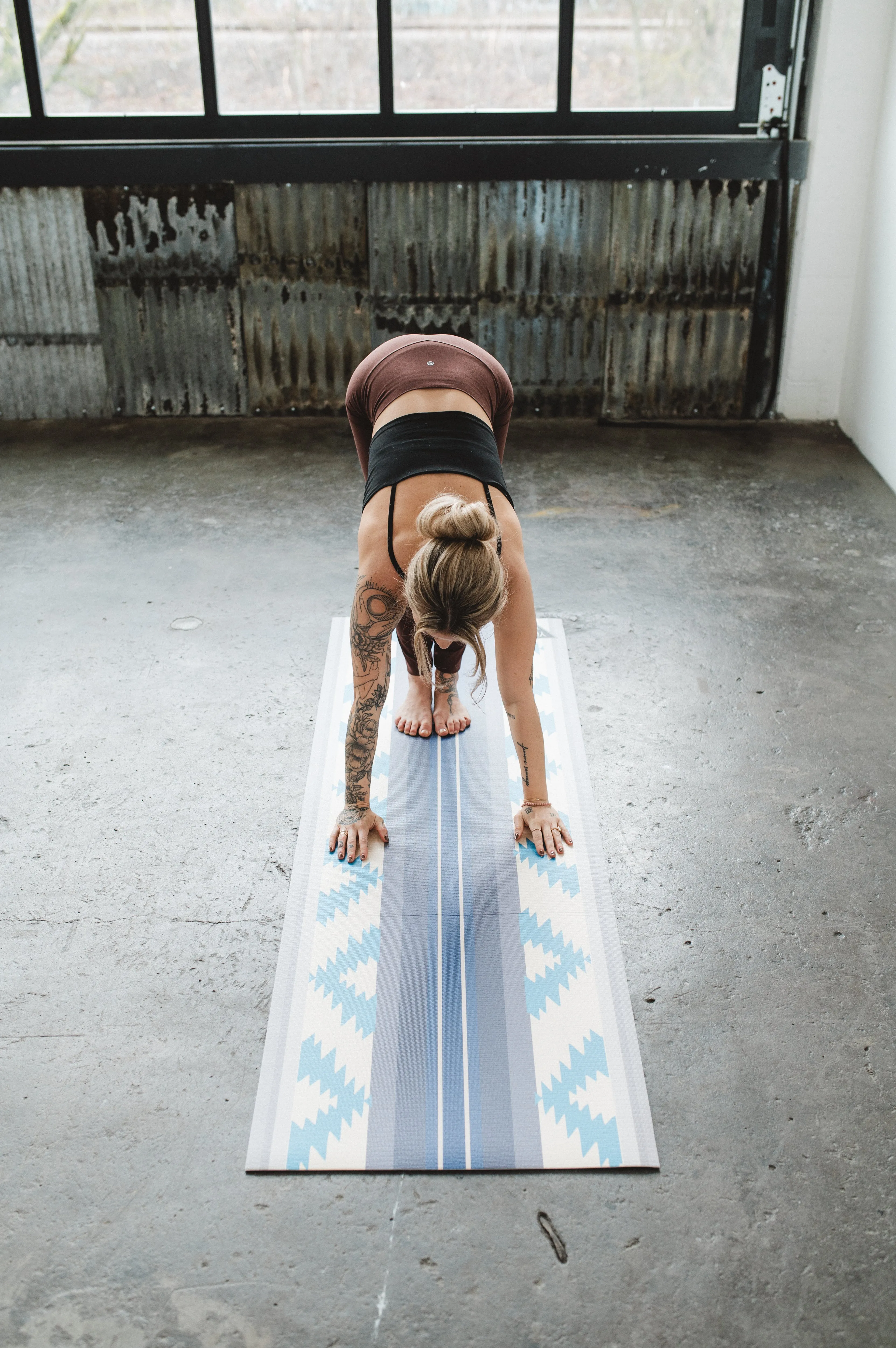 Yoga Mat | 6mm Thick | Blue | Non-Slip | Eco Friendly | Yune Yoga | Bear Creek Juniper