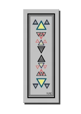 Yoga Mat | 6mm Thick | Gray | Non-Slip | Eco Friendly | Yune Yoga | Janet