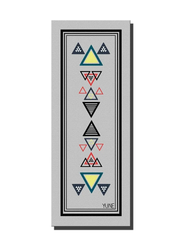 Yoga Mat | 6mm Thick | Gray | Non-Slip | Eco Friendly | Yune Yoga | Janet
